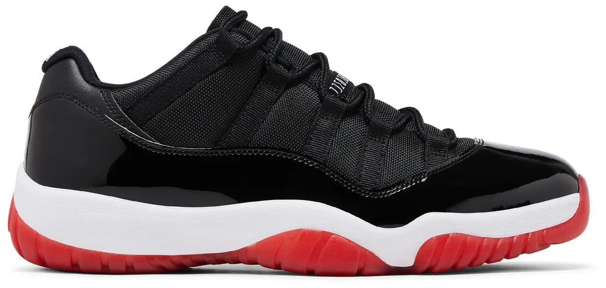 Nike Jordan Bred Toe Low Basketball Shoes 11.5 Air Jordan 11 Retro Low “Bred” (2025) Brand New Sizes 7.5  main image 3