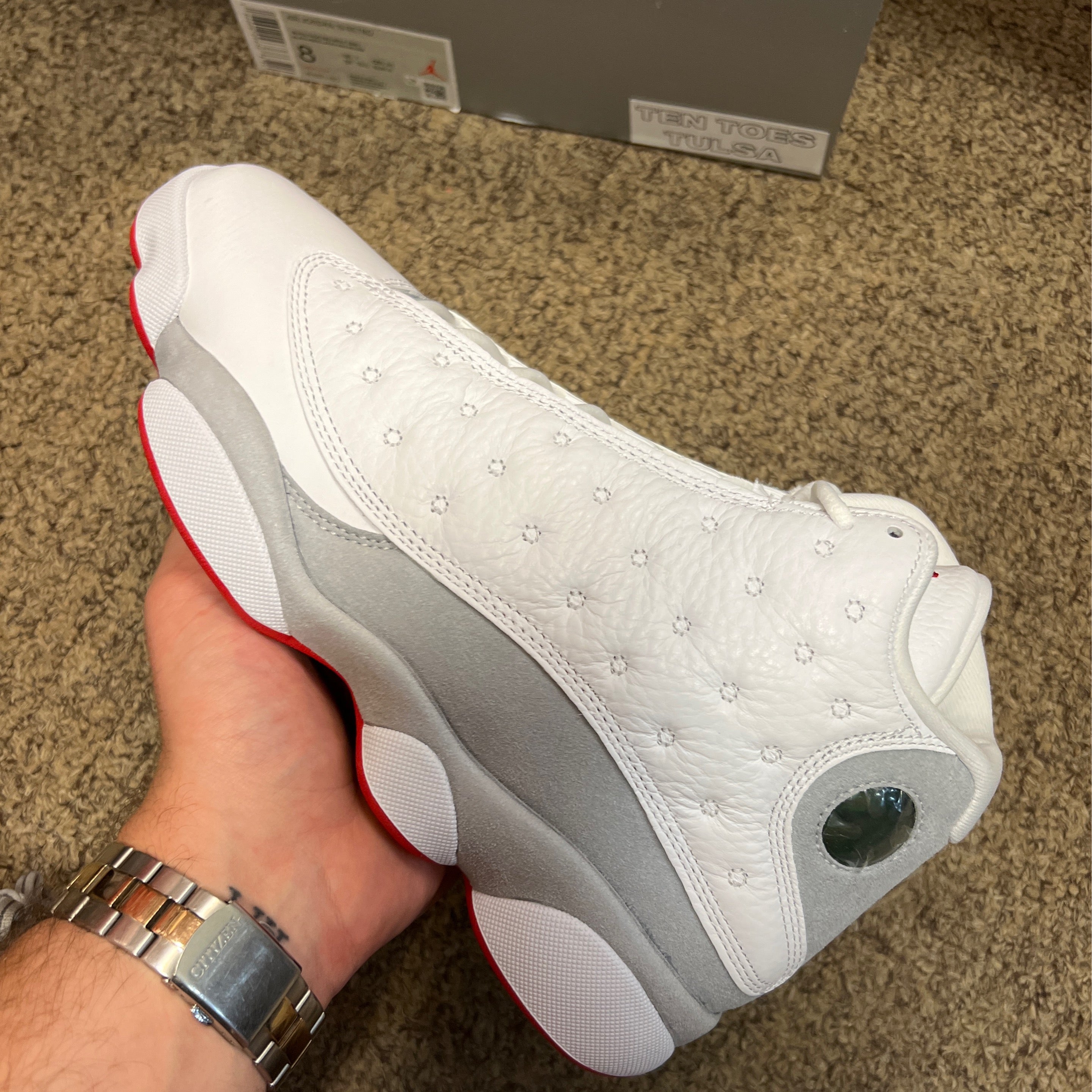 Jordan 13 Wolf Grey SZ 9