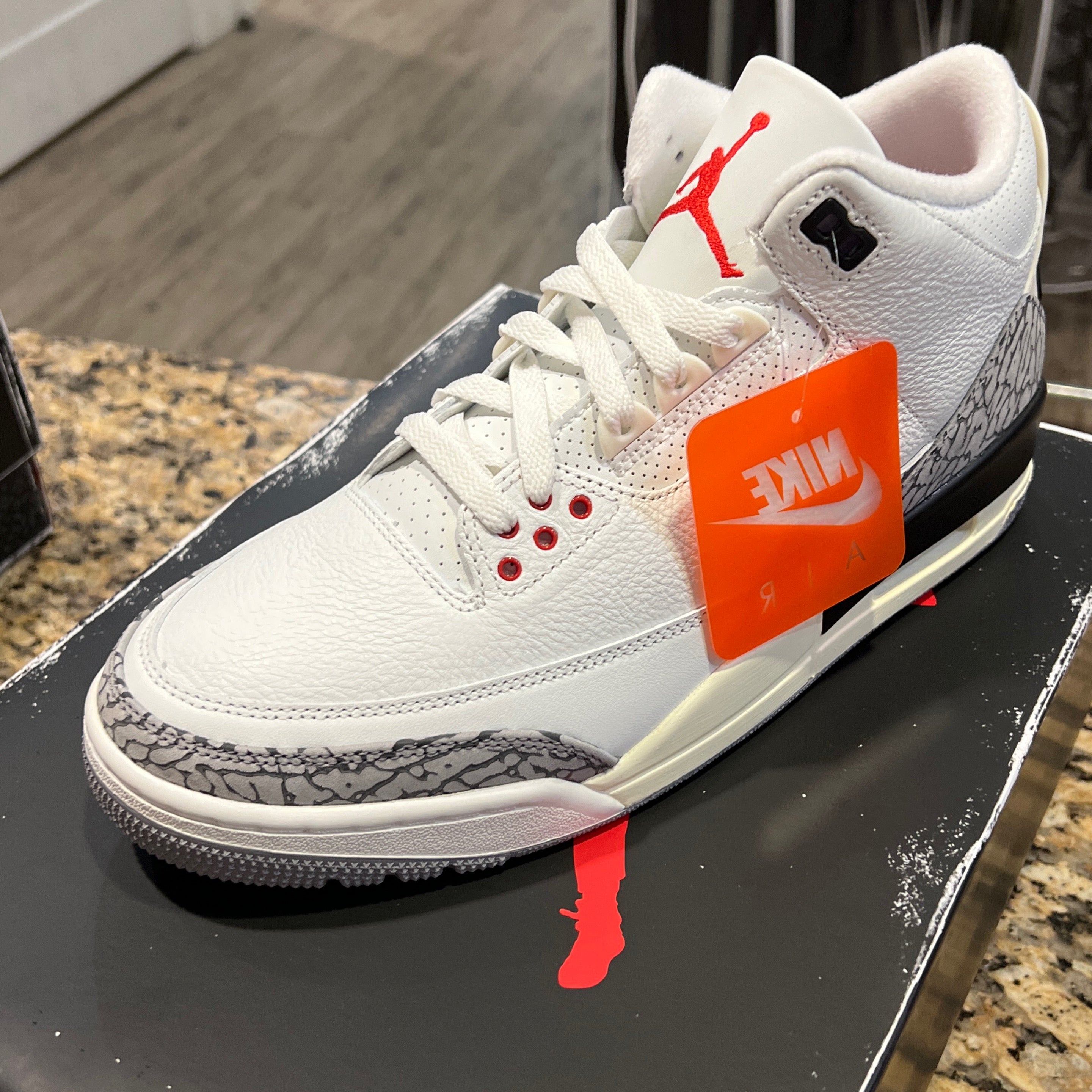 Jordan 3 White Cement RI SZ 6.5Y