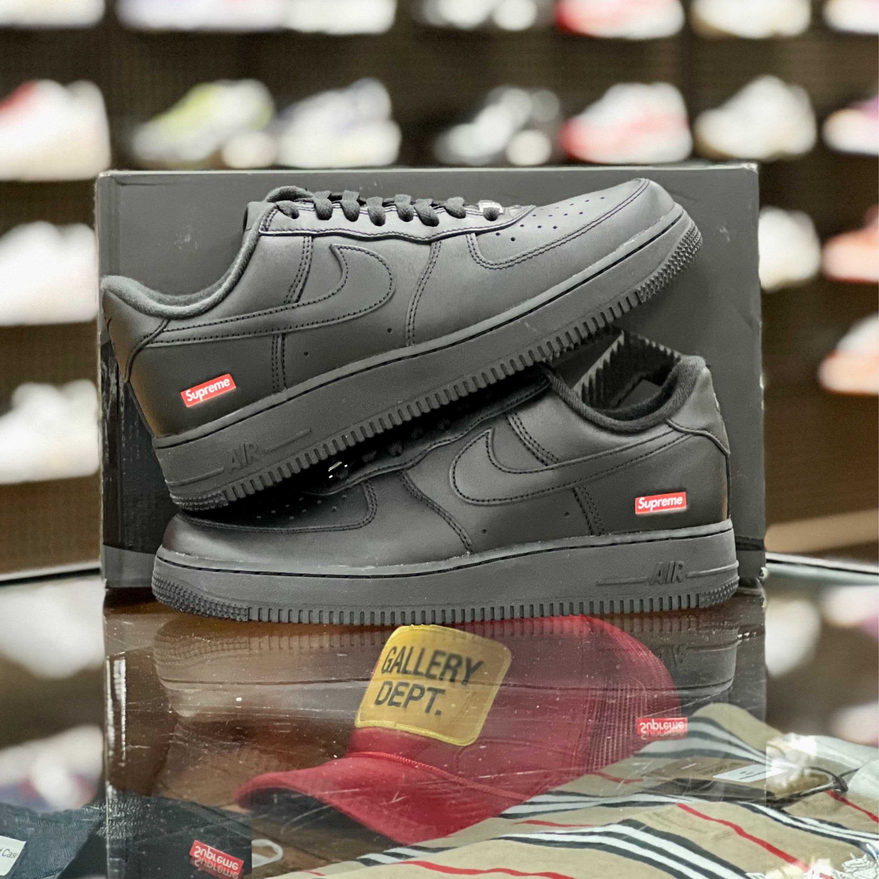 Supreme AF1 Black SZ 10