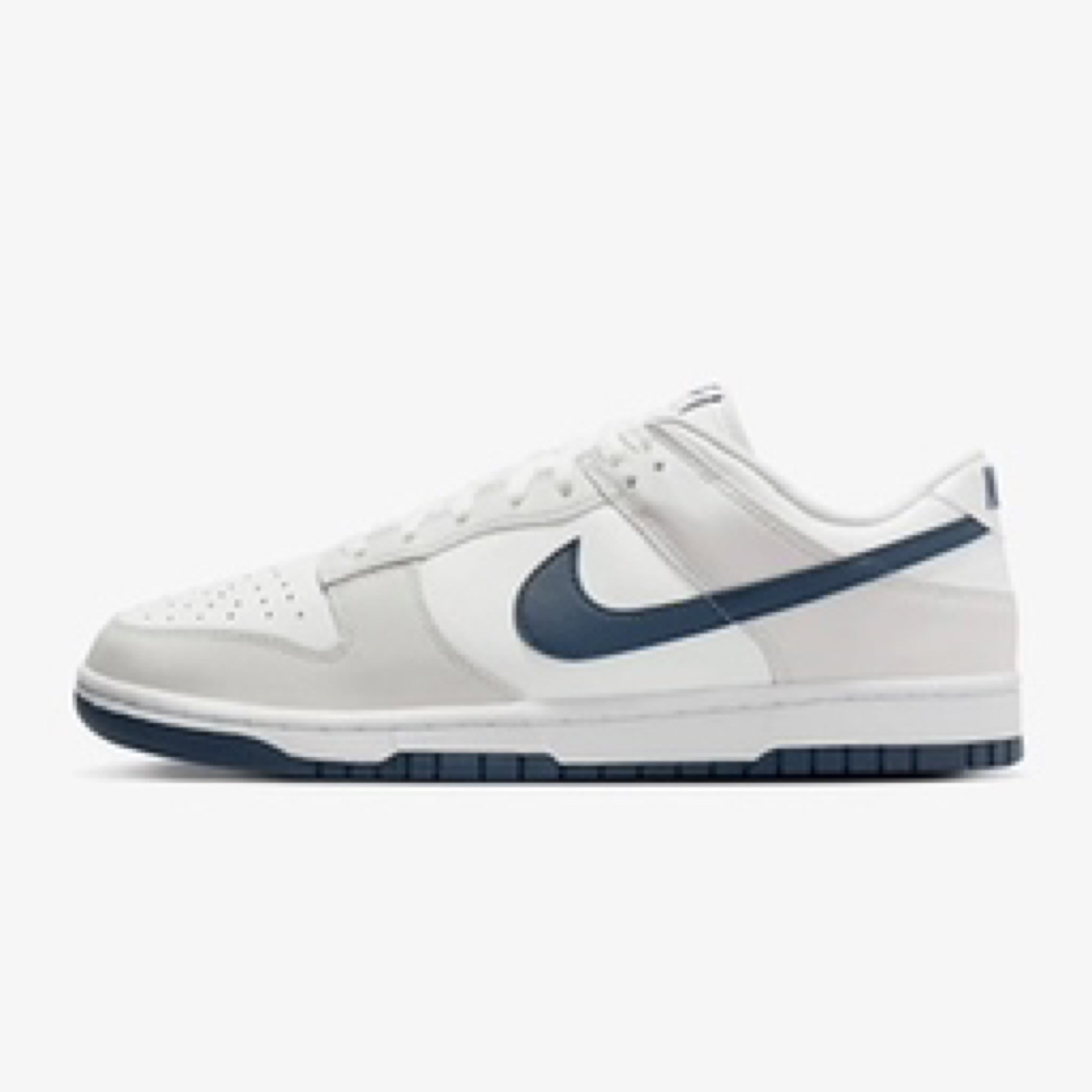 Nike dunk summit white/midnight navy