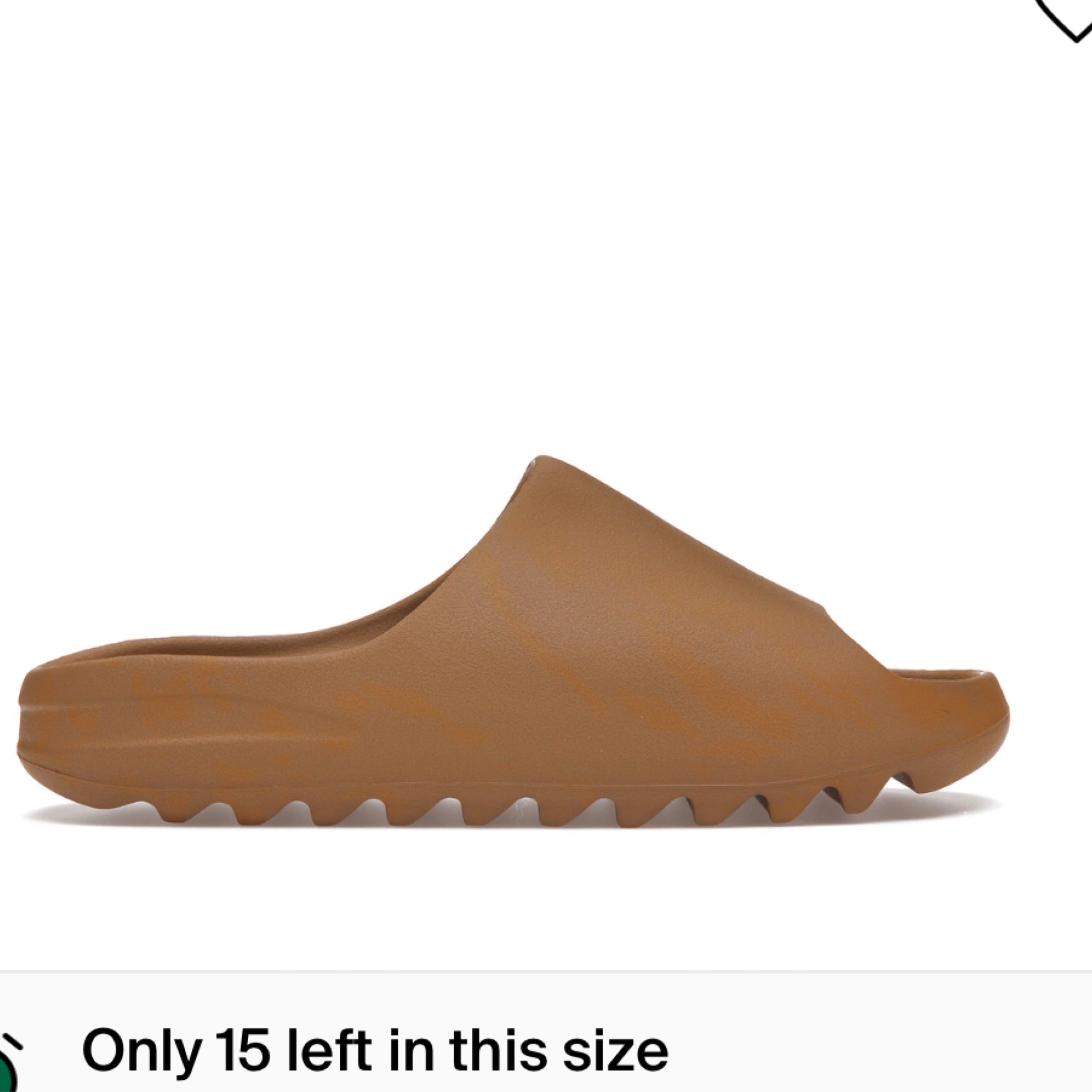 Yeezy Slide Ochre SZ 9