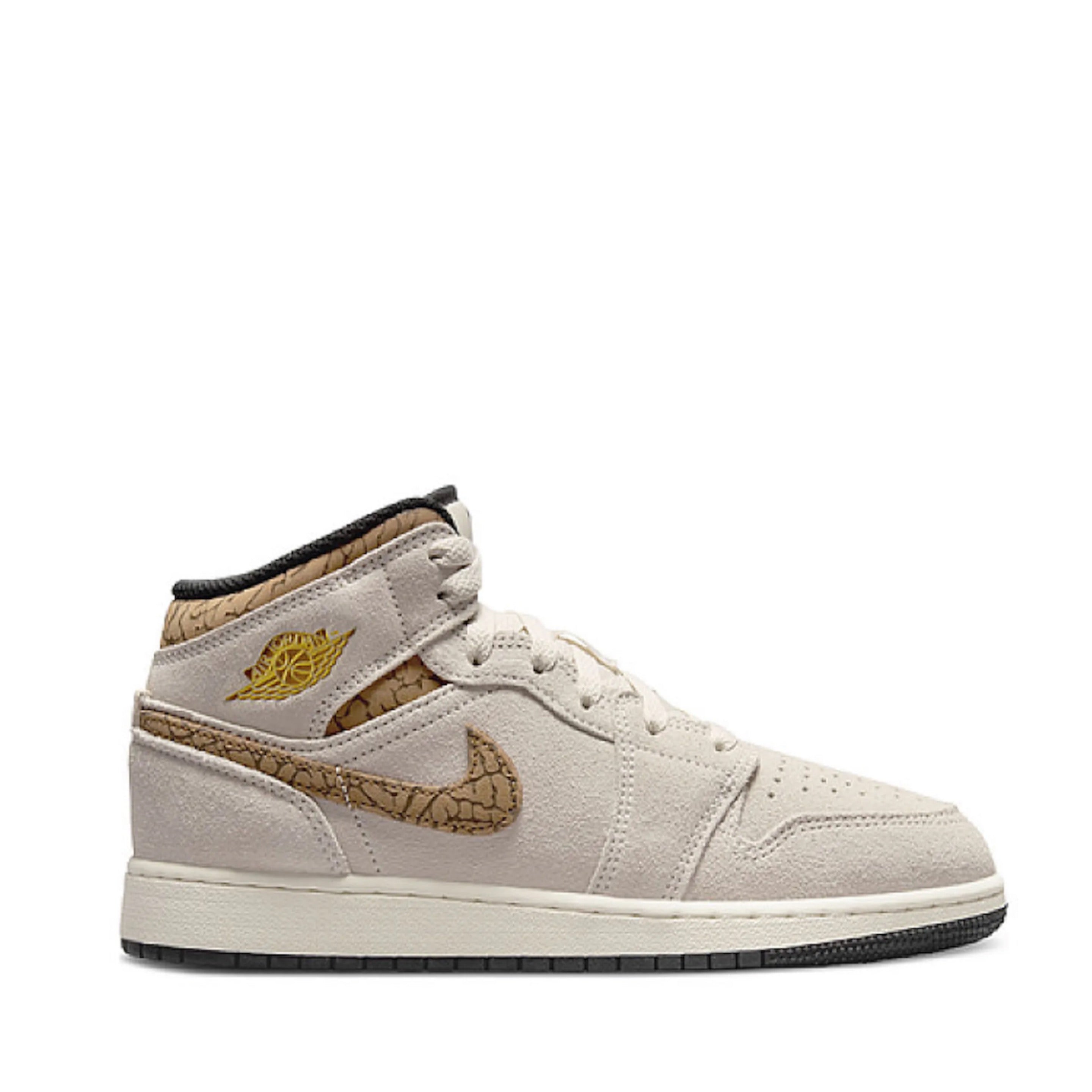 Jordan 1 Mid Brown Elephant