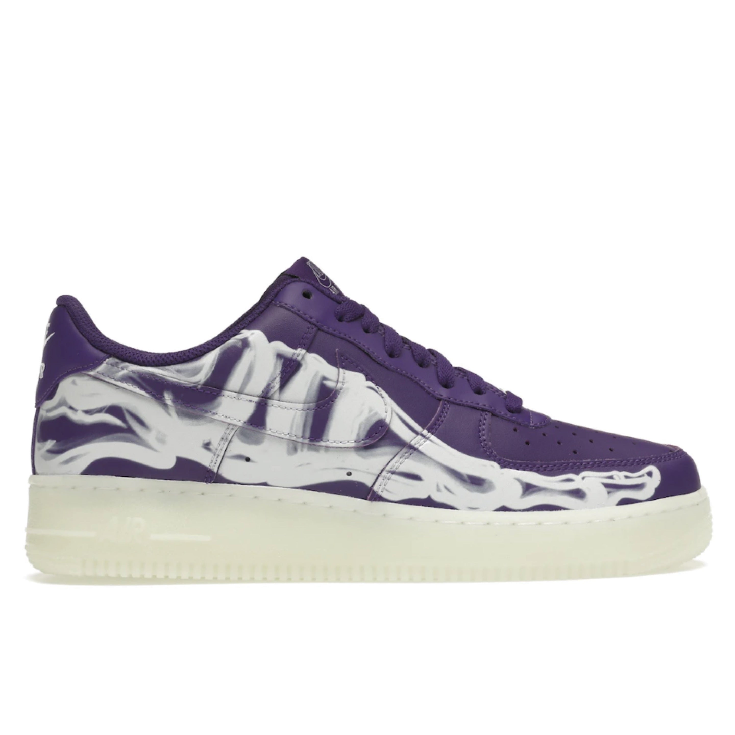 Nike AF1 Purple Skeleton