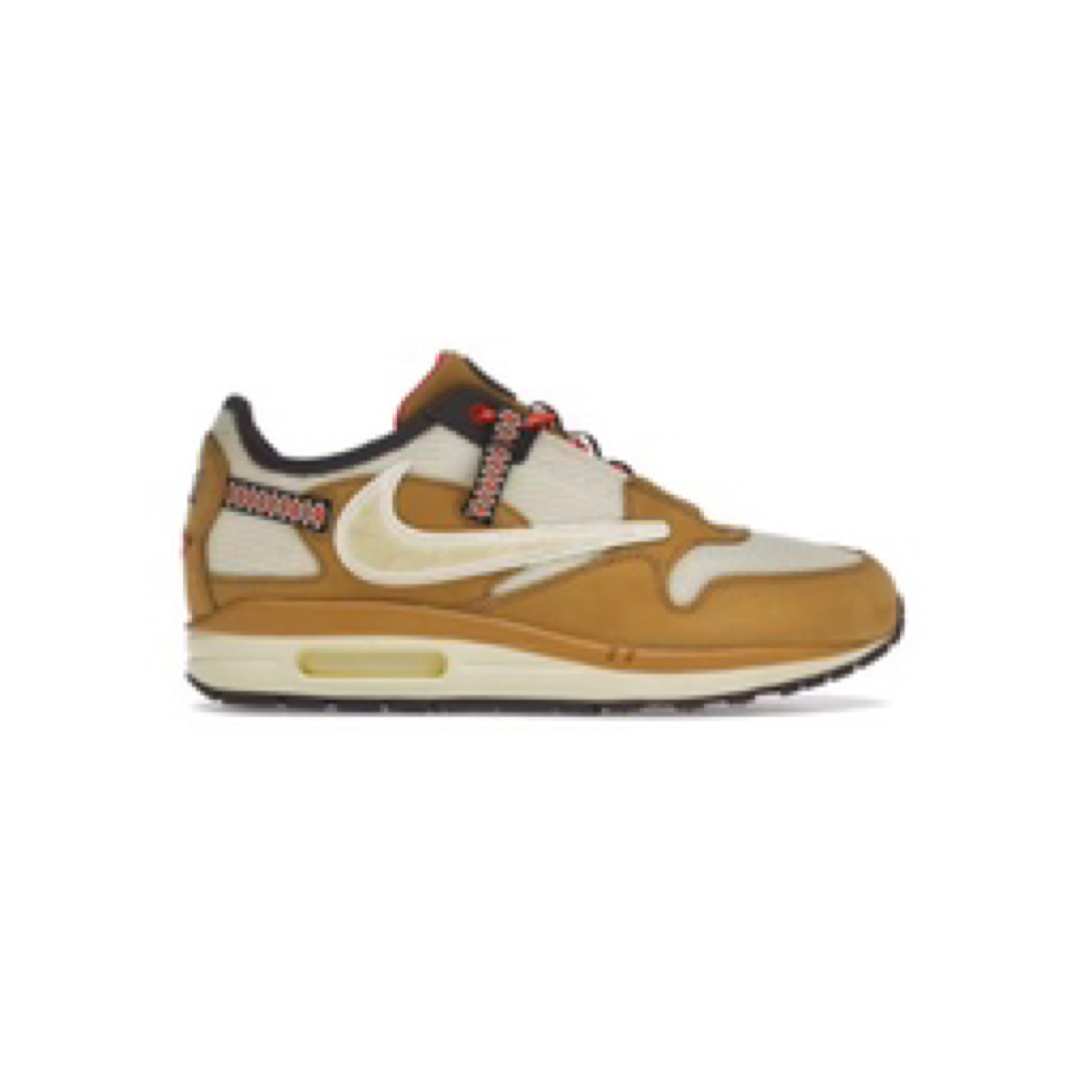 Nike Air Max 1 Cactus Jack Wheat